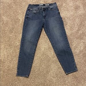 Kensie Dark Blue Ankle Jeans